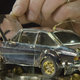 Illustration for article titled I Am So Here for This Tiny Ford Escort Model Made of $90,000 in Silver, Gold and Diamonds